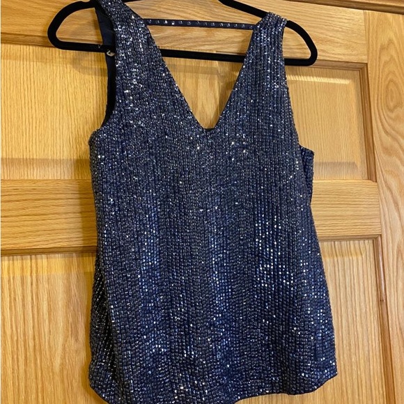 JOIE Deluca Sequin Tank Top - Picture 5 of 9